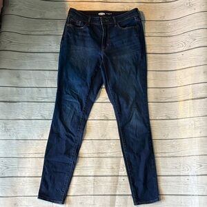 Old Navy Women's Deep Indigo Skinny Jeans